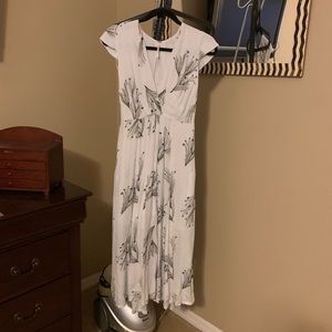 Free People midi length dress
